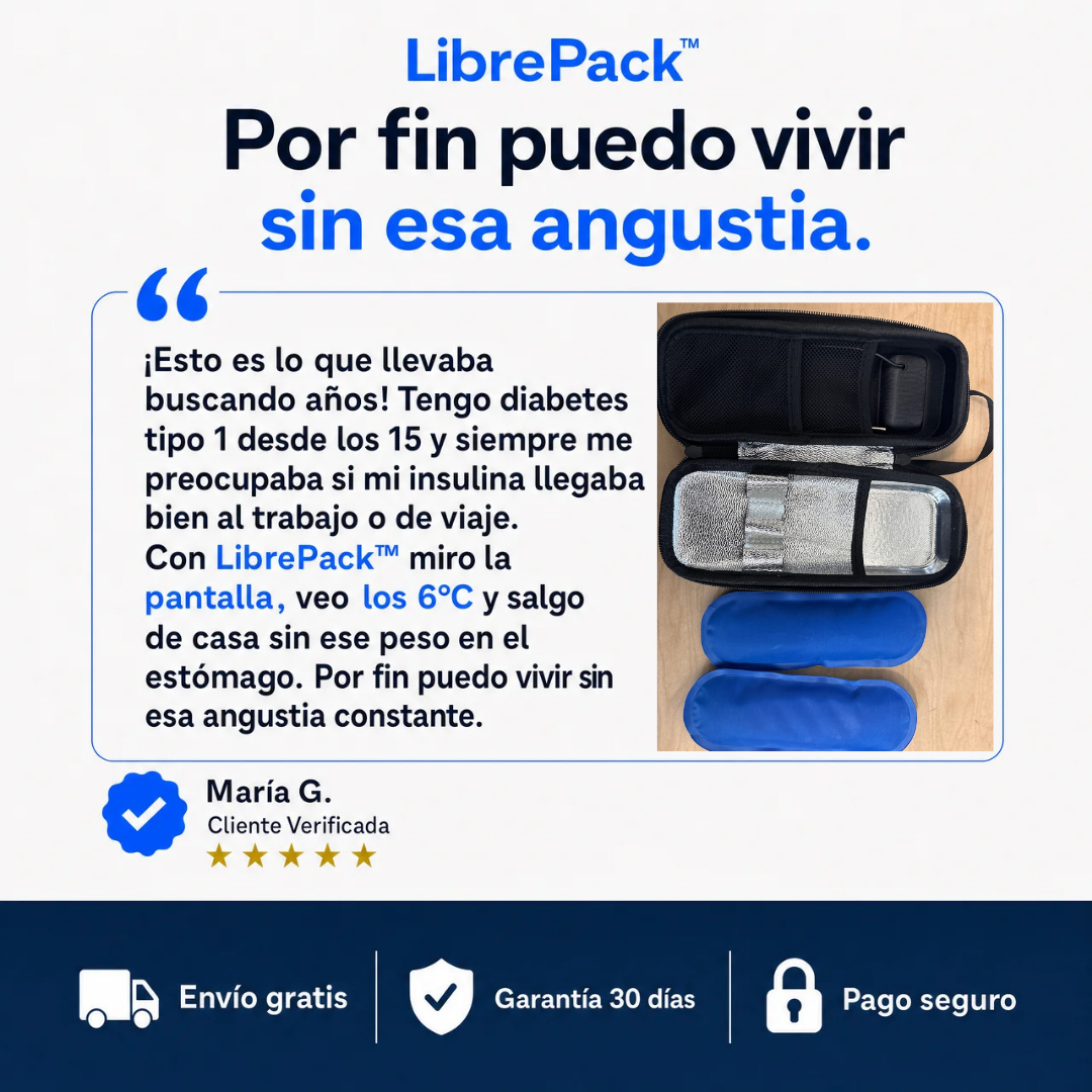 LibrePack™ Funda Enfriadora con Pantalla Digital
